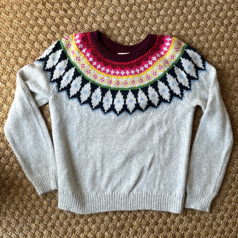 Fair Isle Sweater Small